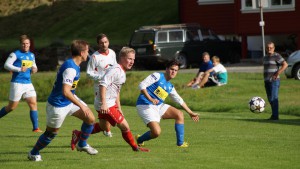 Daniel Mong i fint driv. Endelig tilbake etter langvarig kneskade.